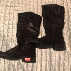 Target black riding boots